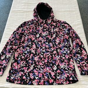 Under armour set hoodie youth loose large girls kangaroo pocket leggings set